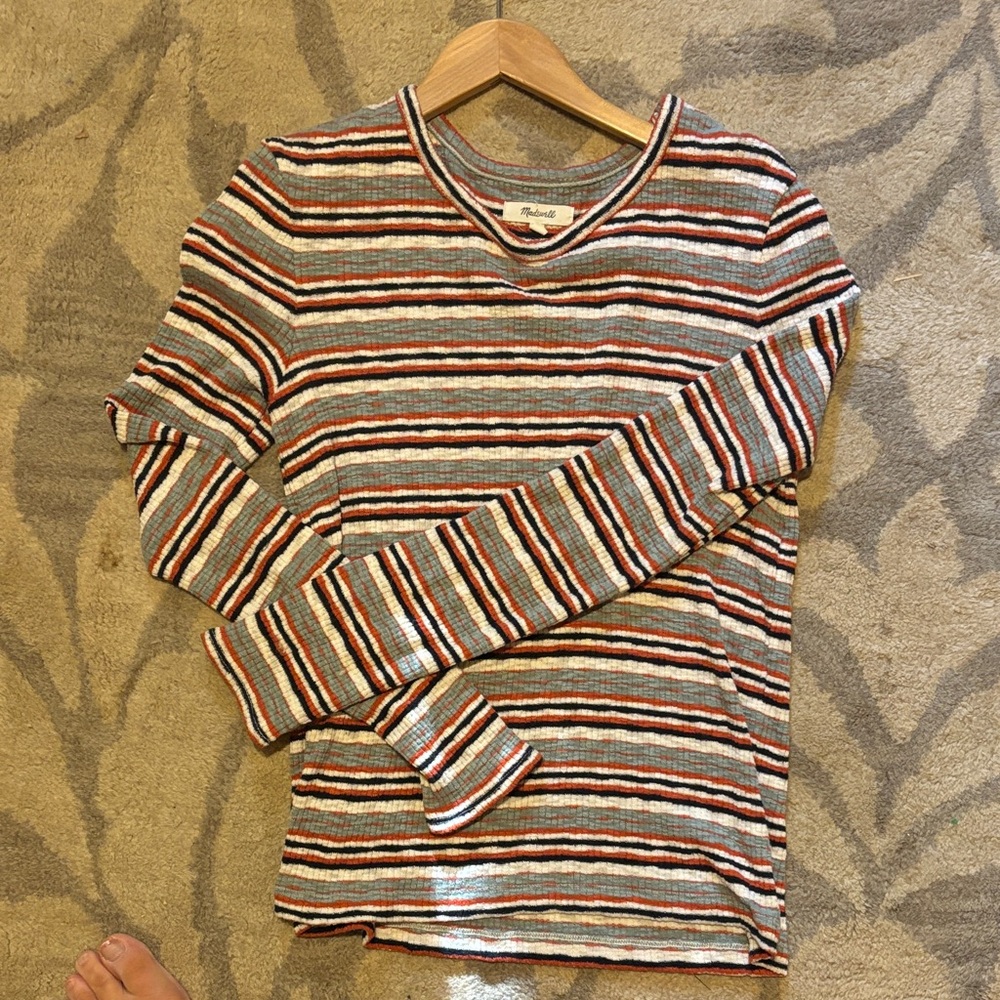 Madewell long sleeve top
